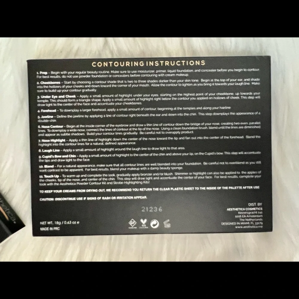 AESTHETICA CREAM CONTOUR KIT